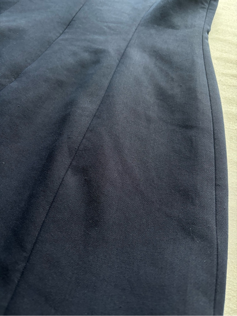 Amanda Uprichard Andie Mini Dress Navy Size M | Modern Cocktail Dress - Picture 6 of 12